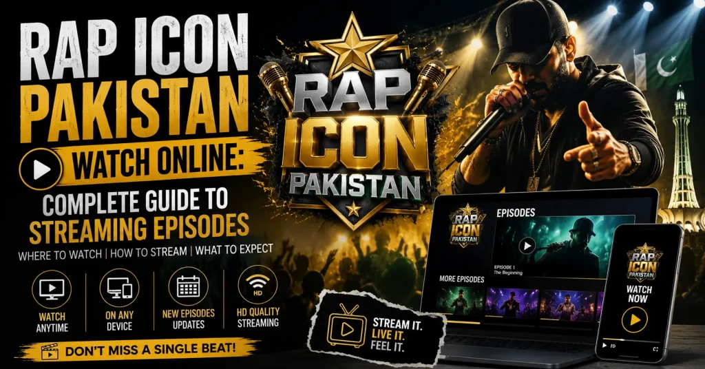 rap icon pakistan watch online: complete guide to streaming episodes