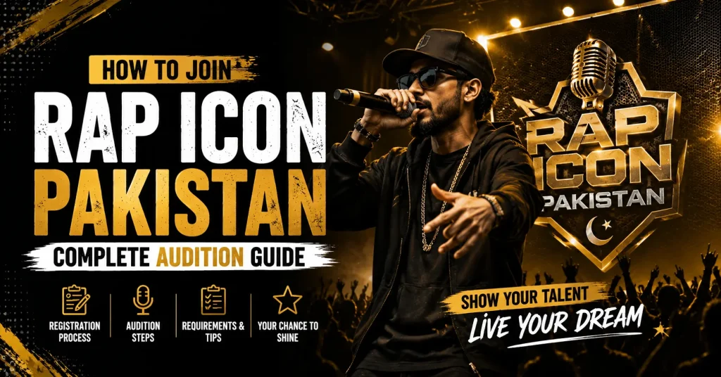 how to join rap icon pakistan: complete audition guide