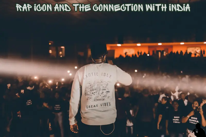 rap icon and the connection with india