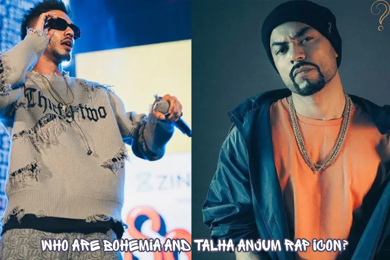 who are bohemia and talha anjum rap icon?