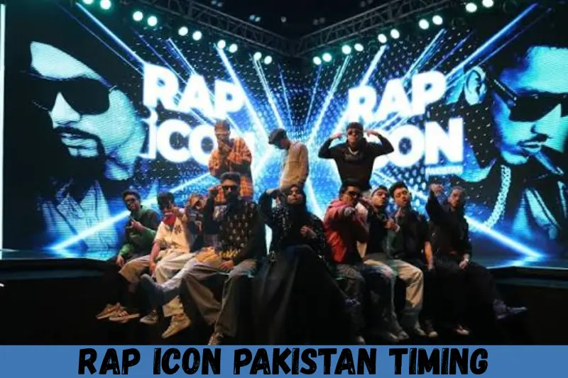 rap icon pakistan timing